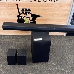 LG S60TR 5.1 Channel Soundbar With Subwoofer Rear Speakers
