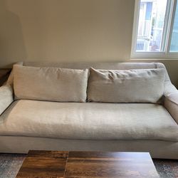 Beige Custom Couch