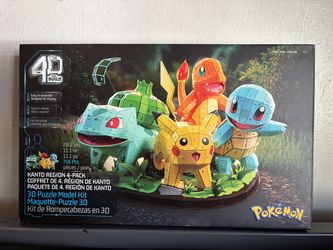 POKEMON KANTO REGION 4PACK 4DBUILD