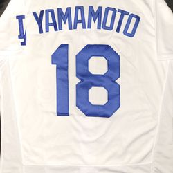 DODGERS Yoshinobu Yamamoto jerseys (S, M, L, 2XL)
