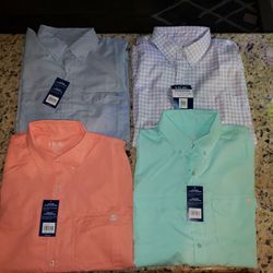 NEW HUK FISHING SHIRTS 