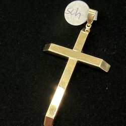 $300 Yellow Gold Cross Charm