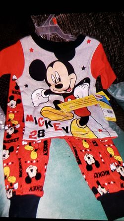 Mickey mouse pajamas