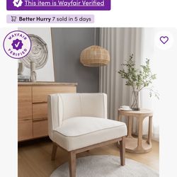 NEW IN BOX Wayfair Upholstered Barrel Chair