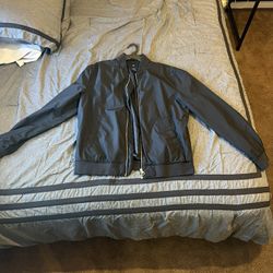 Men’s Black Bomber Jacket