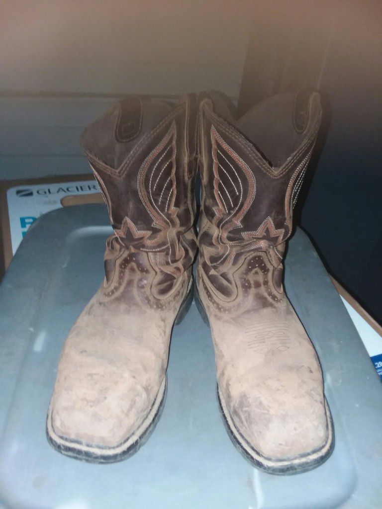 Cody james pull on work boots