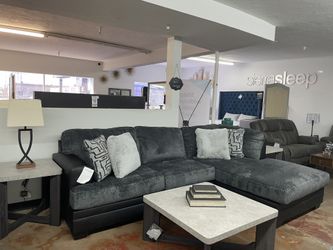 Charcoal Gray Sectional 