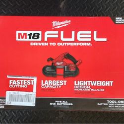Milwaukee M18 FUEL Compact Bandsaw (Tool-Only)