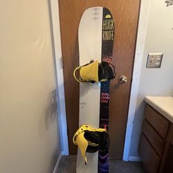 Brand New Salomon Huck Knife 153 Cm Snowboard