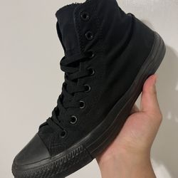 Converse Chuck Taylor Triple Black Sz 12 With Box