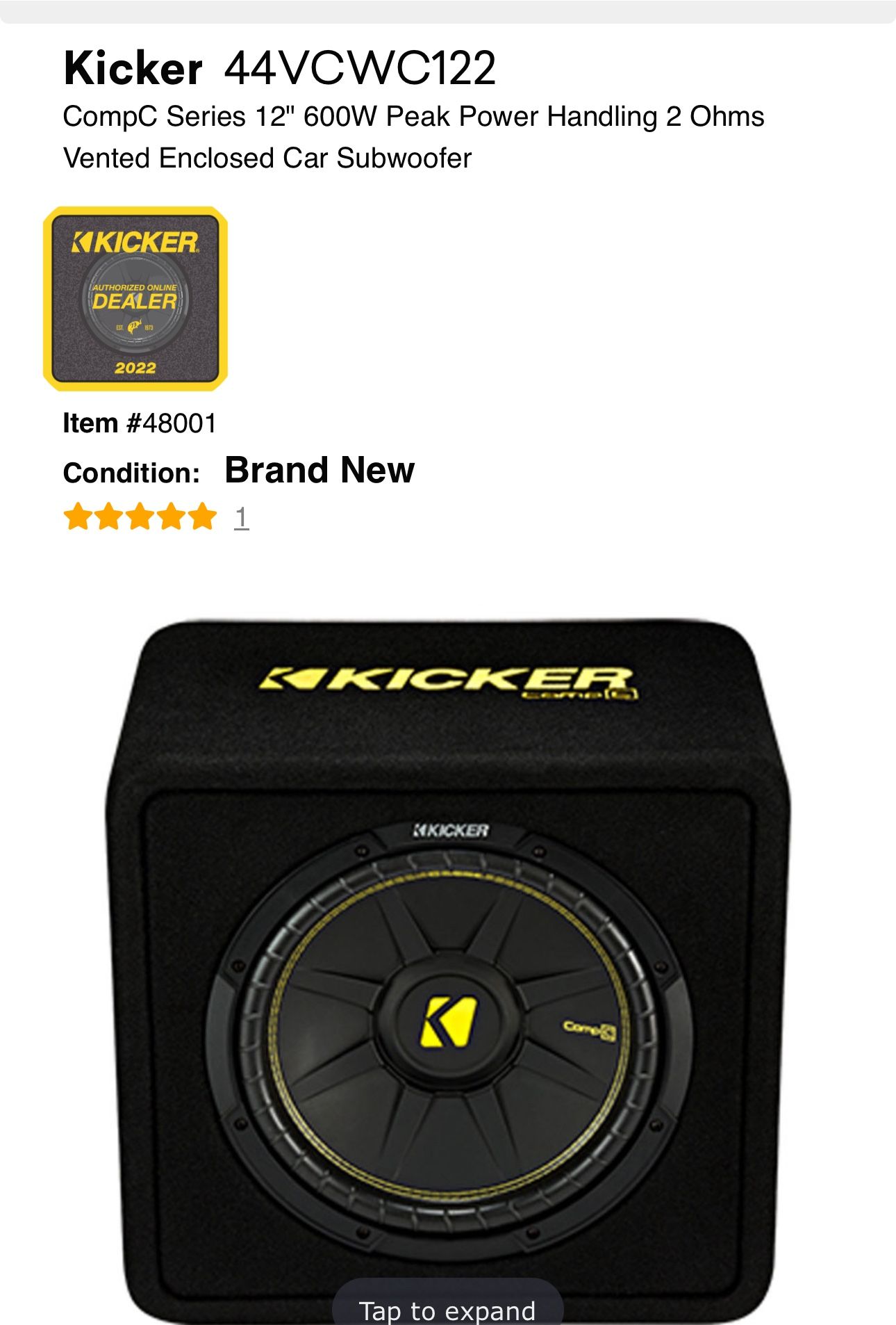 Car Subwoofer