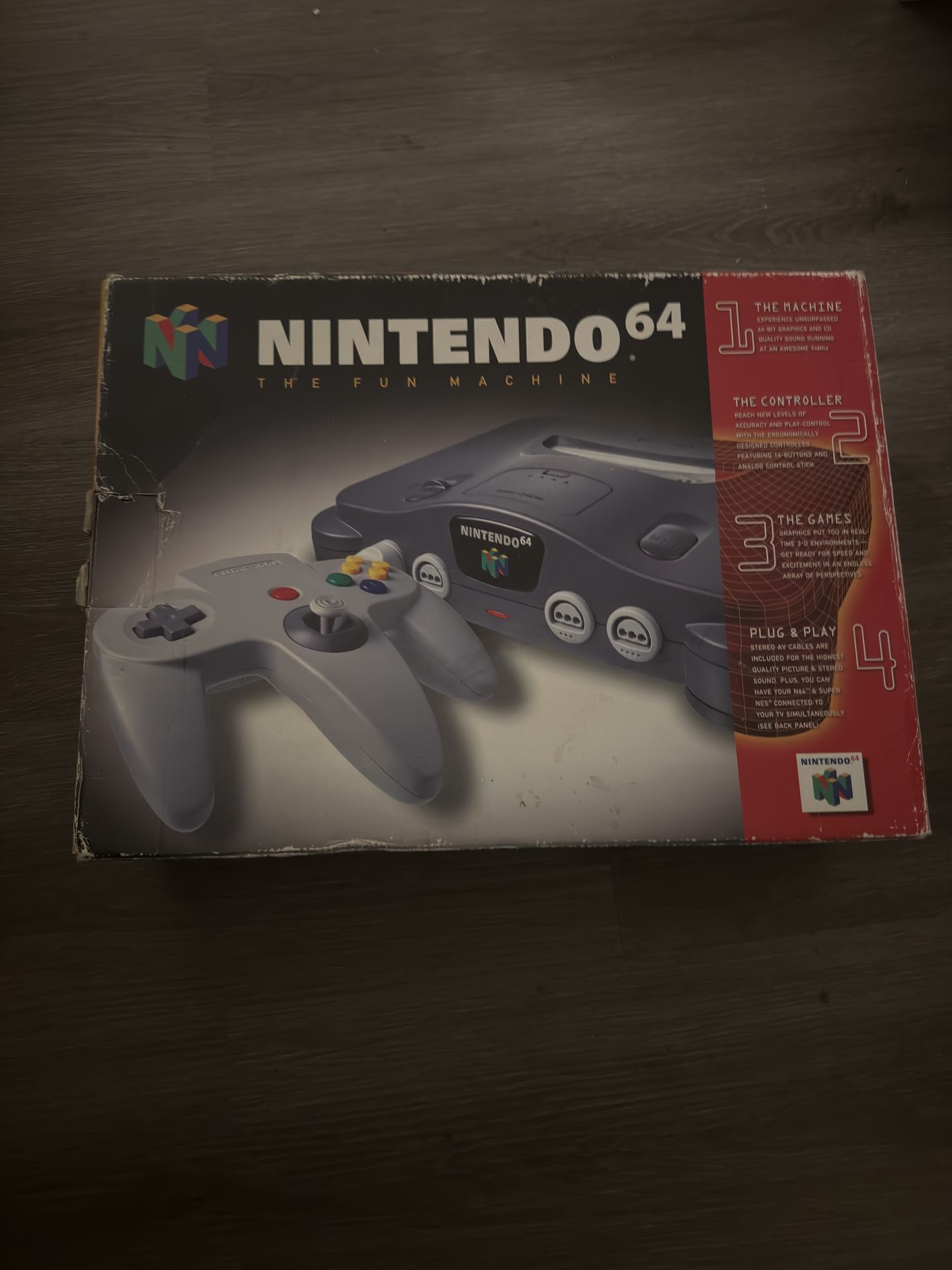 Nintendo 64 Complete In Box With 007