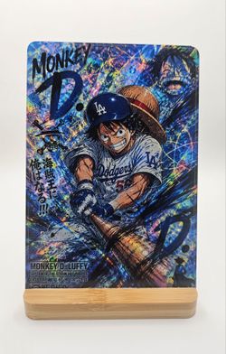 Custom Monkey D Luffy One Piece Art Card