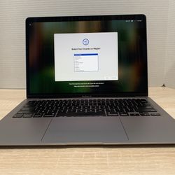 $325, 2020 MacBook Air 13",500GB SSD, 8GB RAM, Quad Core i5
