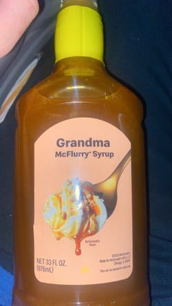 gma mcflurry syrup
