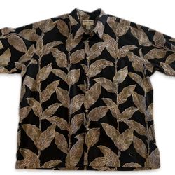 Cooke Street Shirt Mens 2XL Floral 100% Cotton Short Sleeve Costal Beach