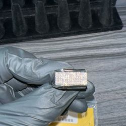 Men’s ring size 8,10,12 all 925 silver with moissanite diamonds 0.96 CT 