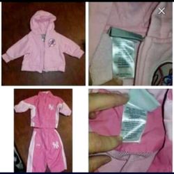 Infant Girls NYY Clothing Lot Size 3-6/6-9Months