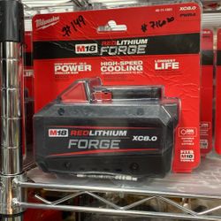 Milwuakee M18 Forge Xc 8.0 Battery 