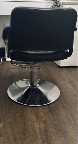 Salon Styling Chair + Salon Cabinet Station
