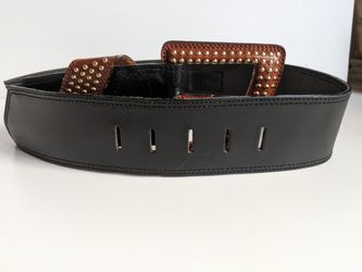 LYNN LERNER Vintage Belt w/ Gold Mini Studs for Sale in  display picture 1