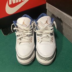 Jordan 3 Wizards Sz 6y