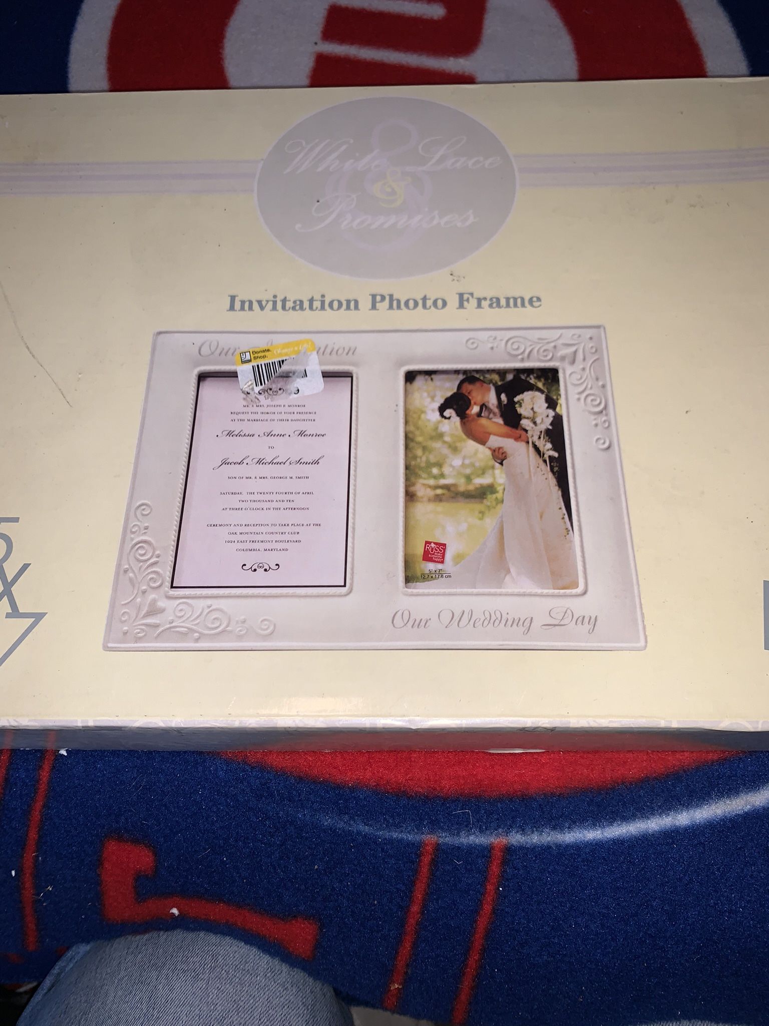 Wedding Invitation Photo Frame