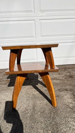 Mid century modern end table