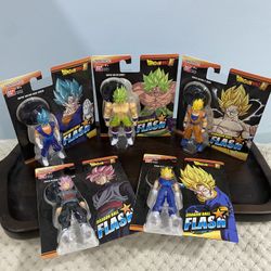Dragon Ball Flash Series Figures - Lot of 5