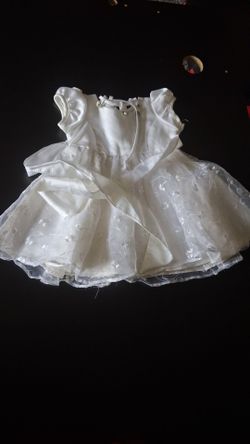 White dress and tutu