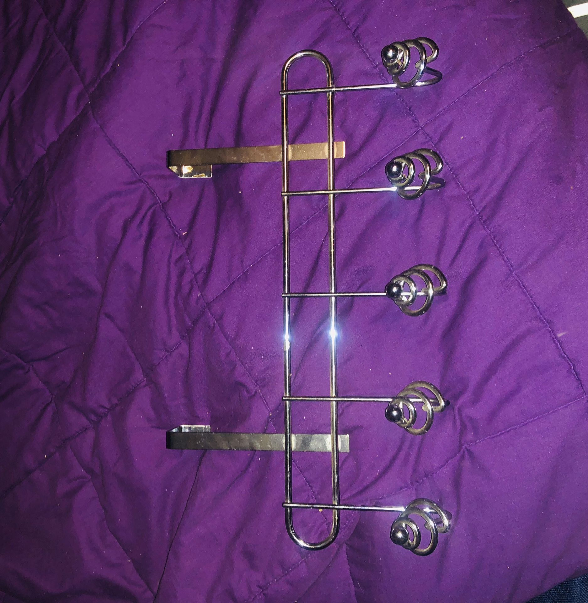 Coat rack over the door