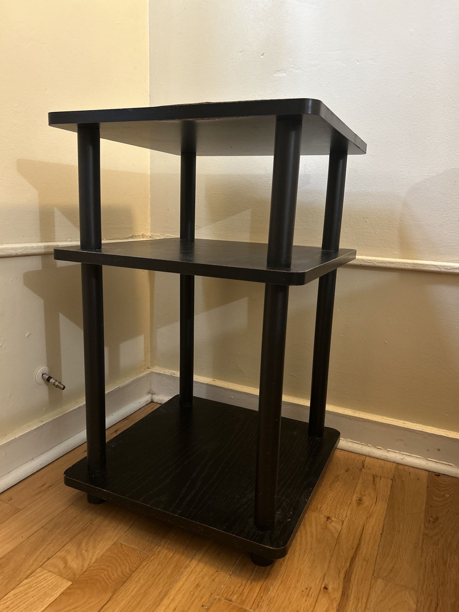 Three Tier Shelf Side Table 