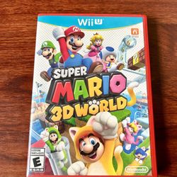 Super Mario 3D World Nintendo Wii U 