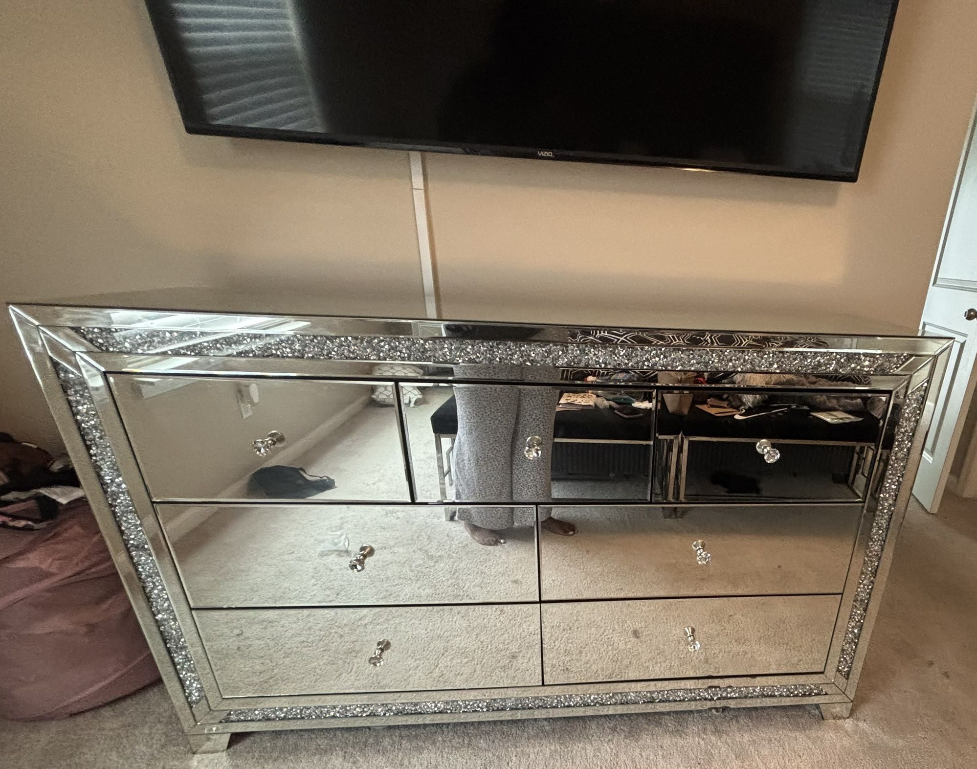 Mirrored Dresser 