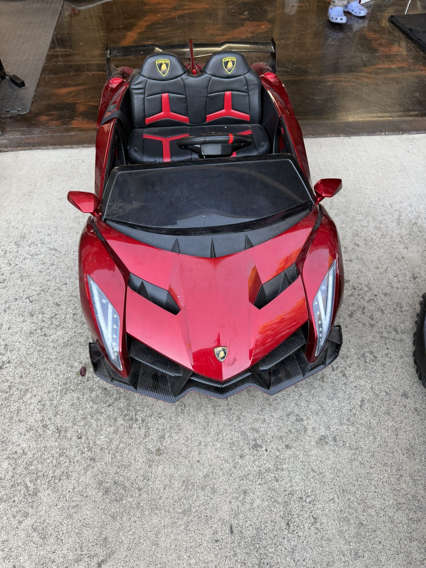 Lamborghini ride-on car for kids.