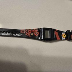 Star Wars Episode 1: The Phantom Menace reversible watch