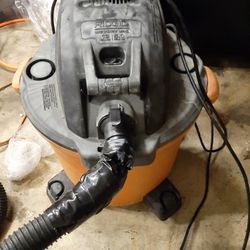 RIDGID wet/dry Shop Vacuum , 12 Gallon , 5.0 Peak Power
