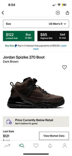 Jordan Spizike 270 Boot