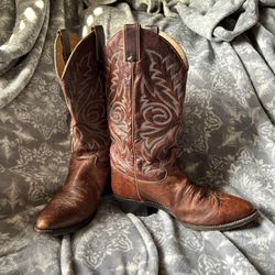 Justin 1560 Men’s Boots Chestnut Classic Western Cowboy Boots Size 8.5 EE