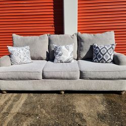 Grey Couch (delivery available)