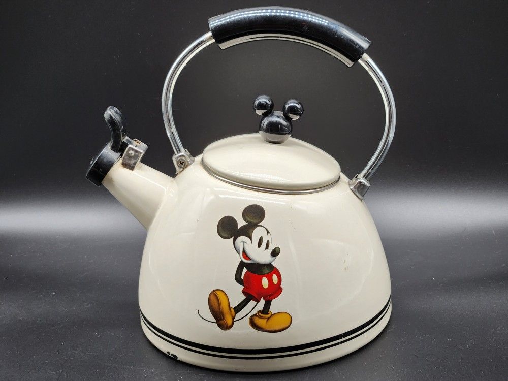 Rare Vintage Walt Disney Gourmet Mickey Mouse Tea Kettle