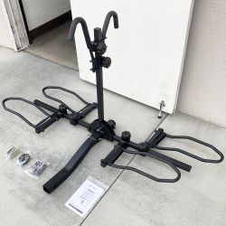 New in Box $115 Heavy-Duty (2 Bike Rack) Wobble Free Tilt Electric Bicycle Carrier 160 lbs Max, 2” Hitch
