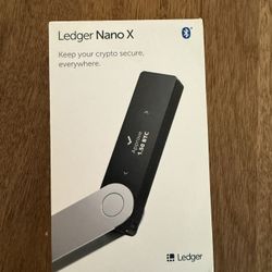 Ledger Nano X Crypto wallet
