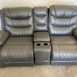 3 Piece Recliner Sofa Set 