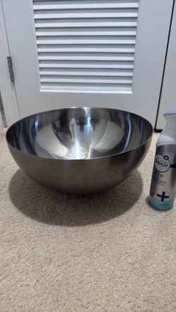 Large Stainless Steel Mixing Bowl