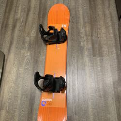 Burton Custom Flying V Snowboard Size 158 Wide Version 