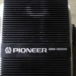 Pioneer GM-3000 amplifier