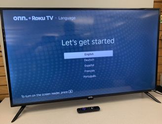 50 inch on Roku tv