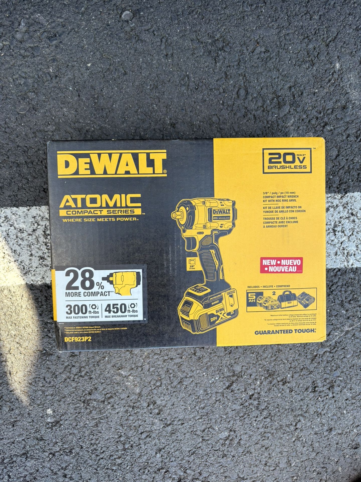 Dewalt Impact Wrench Kit - New In Box