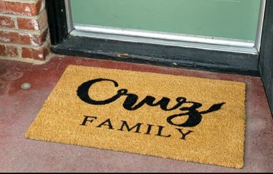 Custom doormats Christmas gift idea